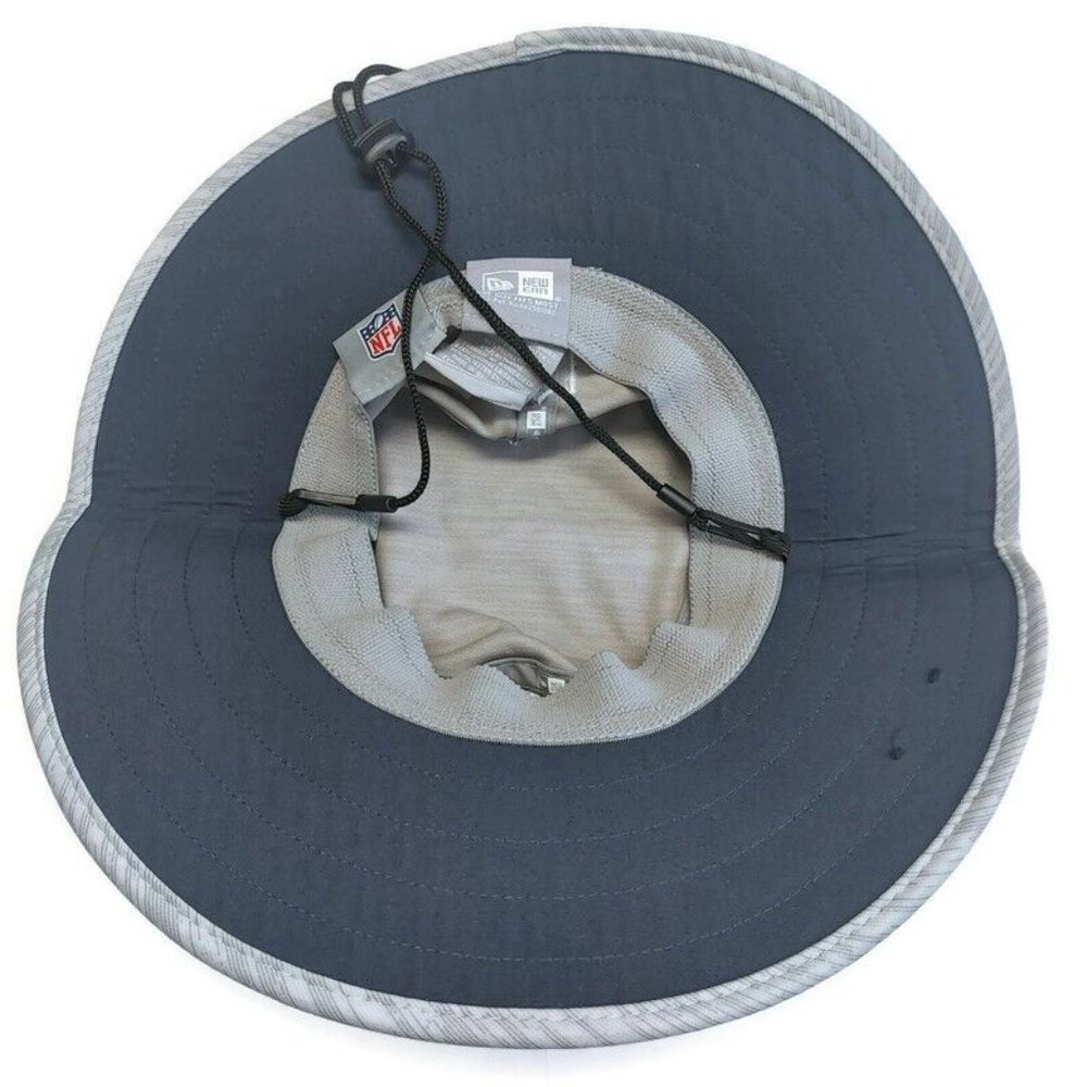 New Era NFL Houston Texans Floppy Bucket Hat On-Field Headwear Gray One Size - Picture 4 of 6